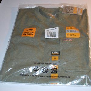 ARIAT REBAR WOMEN'S WORK SHIRT SIZE MEDIUM NWT